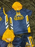 Custom School Basketball Team Package | Jersey + Shorts + Hoodie + Warmup + Socks | Full Sublimation Kit - Image 14