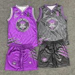 Custom School Basketball Team Package | Jersey + Shorts + Hoodie + Warmup + Socks | Full Sublimation Kit - Image 2