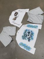 Custom 100% Cotton Fleece Shorts | Embroidery Front + Back | Piping Detail | Bulk Streetwear Manufacturer - Image 7