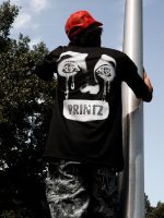 Custom 100% Cotton Rhinestone T-Shirt | Screen Print + Rhinestone Logo | Bulk Streetwear Manufacturer - Image 7