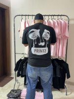 Custom 100% Cotton Rhinestone T-Shirt | Screen Print + Rhinestone Logo | Bulk Streetwear Manufacturer - Image 8